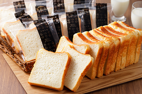 北海道十勝より　トカトカのスライス済み食パン＜計24枚＞