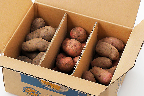 北海道産カラフルじゃがいも3種セット＜計6kg＞　◆2026年12月配送予定