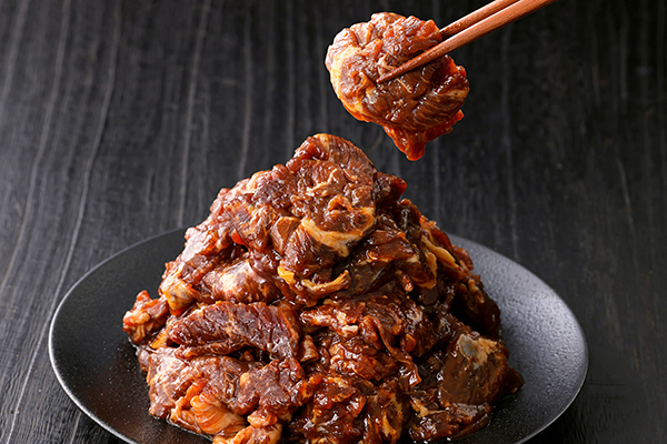 十勝ハーブ牛　たまり醤油のタレ漬けスライス＜200g×2袋＞