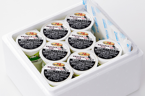 十勝もーもースイーツ　牛乳そのまんまアイス＜80ml×16個＞