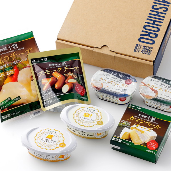 北海道よつ葉　バターとチーズの詰め合わせ＜計7品＞
