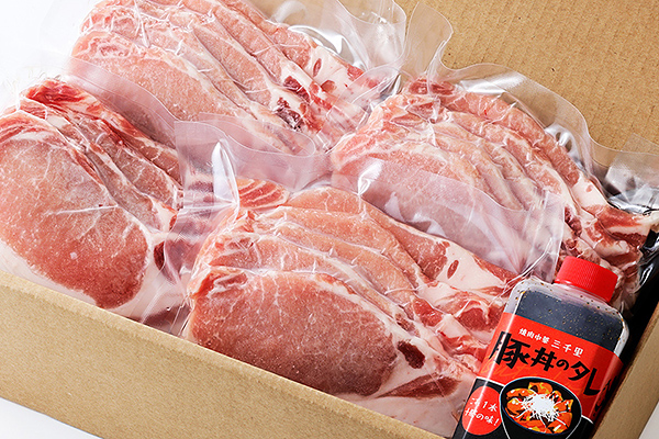 三千里　十勝名物豚丼セット＜8人前＞