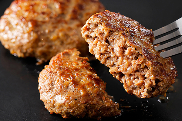 十勝ナイタイ和牛やポークの旨みぎっしり まんぷくハンバーグ<150g×10個>