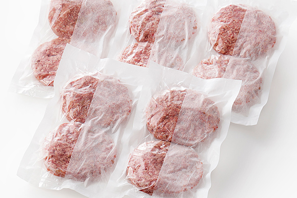 十勝ナイタイ和牛やポークの旨みぎっしり まんぷくハンバーグ＜150g×10個＞