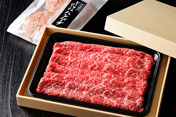 十勝ナイタイ和牛　モモスライスとハンバーグセット＜計540g＞