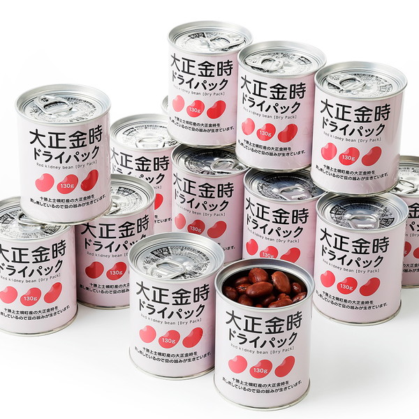 十勝産大正金時のドライパック缶＜16缶＞