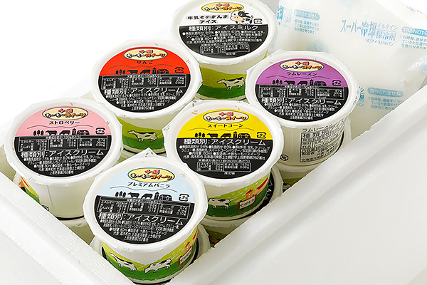 十勝もーもースイーツ　ファミリーアイス バラエティセット＜80ml×24個＞