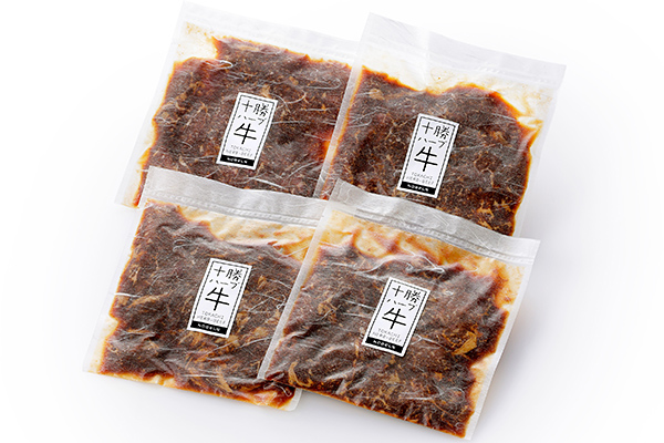 十勝ハーブ牛　たまり醤油のタレ漬けスライス＜200g×4袋＞