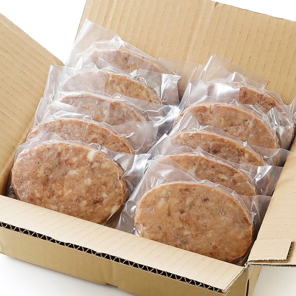 十勝しんむら牧場　放牧豚のハンバーグ＜150g×10個＞