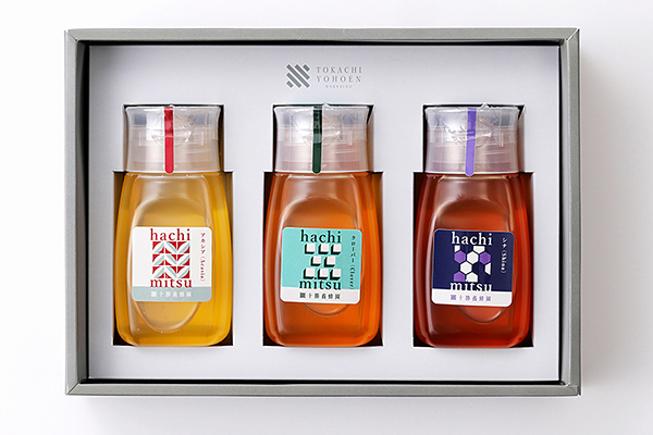 十勝養蜂園　アカシア・クローバー・シナ蜂蜜＜300g×3個＞