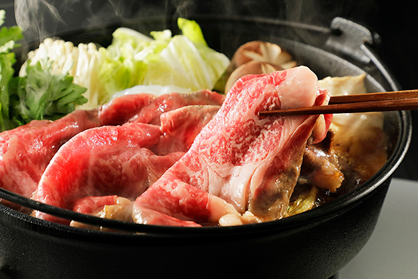 十勝ハーブ牛　リブロースすき焼き＜計600g＞