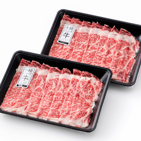 十勝ハーブ牛　リブロースすき焼き＜計600g＞