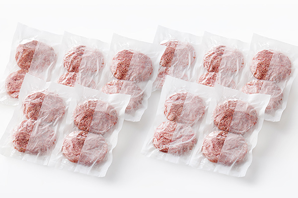 十勝ナイタイ和牛やポークの旨みぎっしり まんぷくハンバーグ＜150g×20個＞